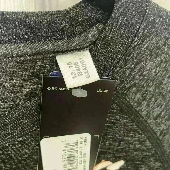 Adidas Ultimate Tee Miami Hurricanes "The U" Chain T-Shirt Men's Size L NCAA - Picture 4 of 8